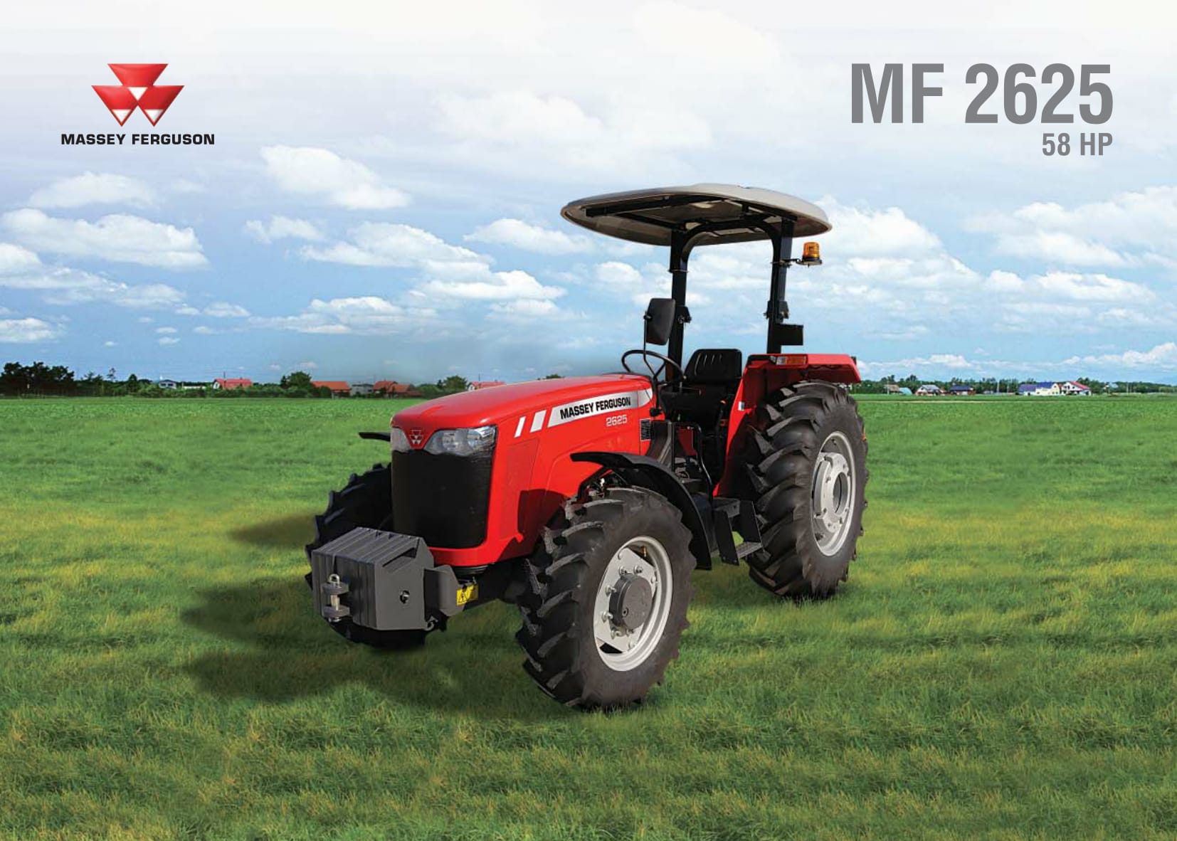 Massey Ferguson 2625F / 58 HP / 2WD 4WD